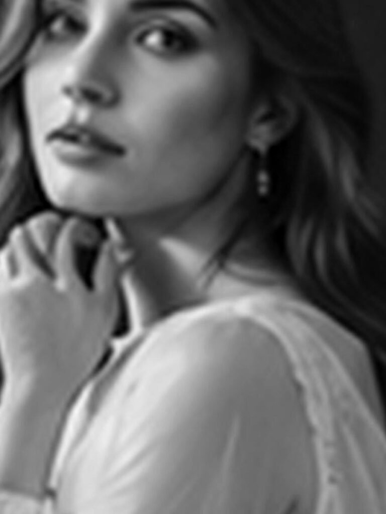 Portrait with Hat — purchasable demo photograph